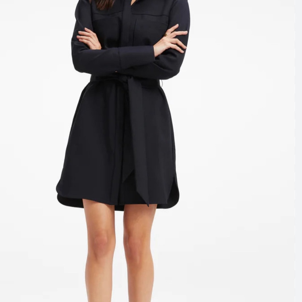 Good American black shirt dress L size 3